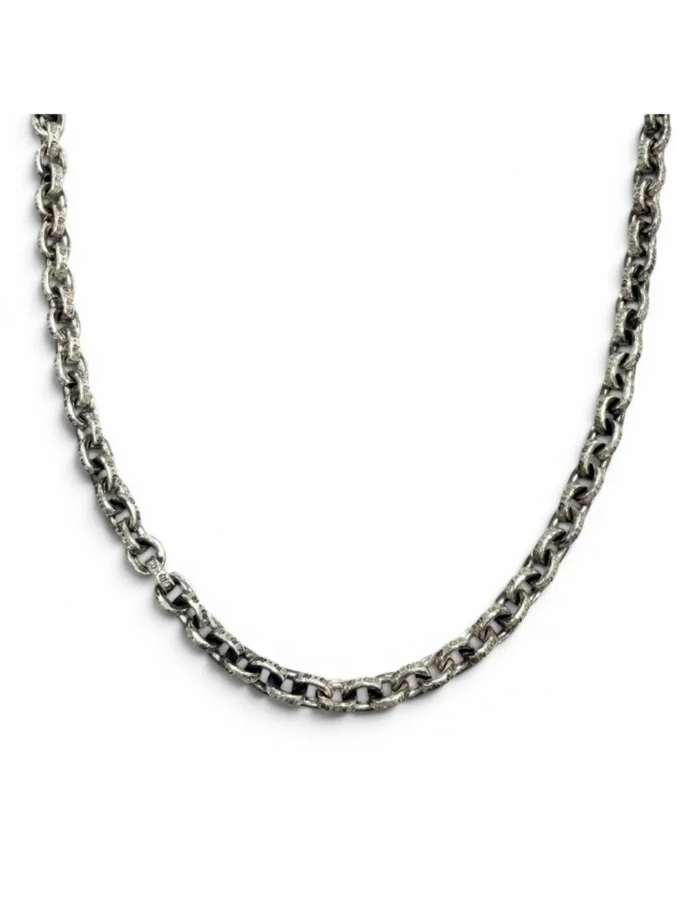 Chrome Hearts Paper Chain 20 925 14k Necklace Silver 20 Inch
